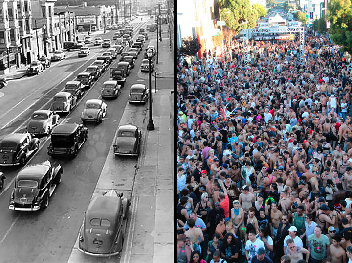 Folsom & Tenth 1925 and now